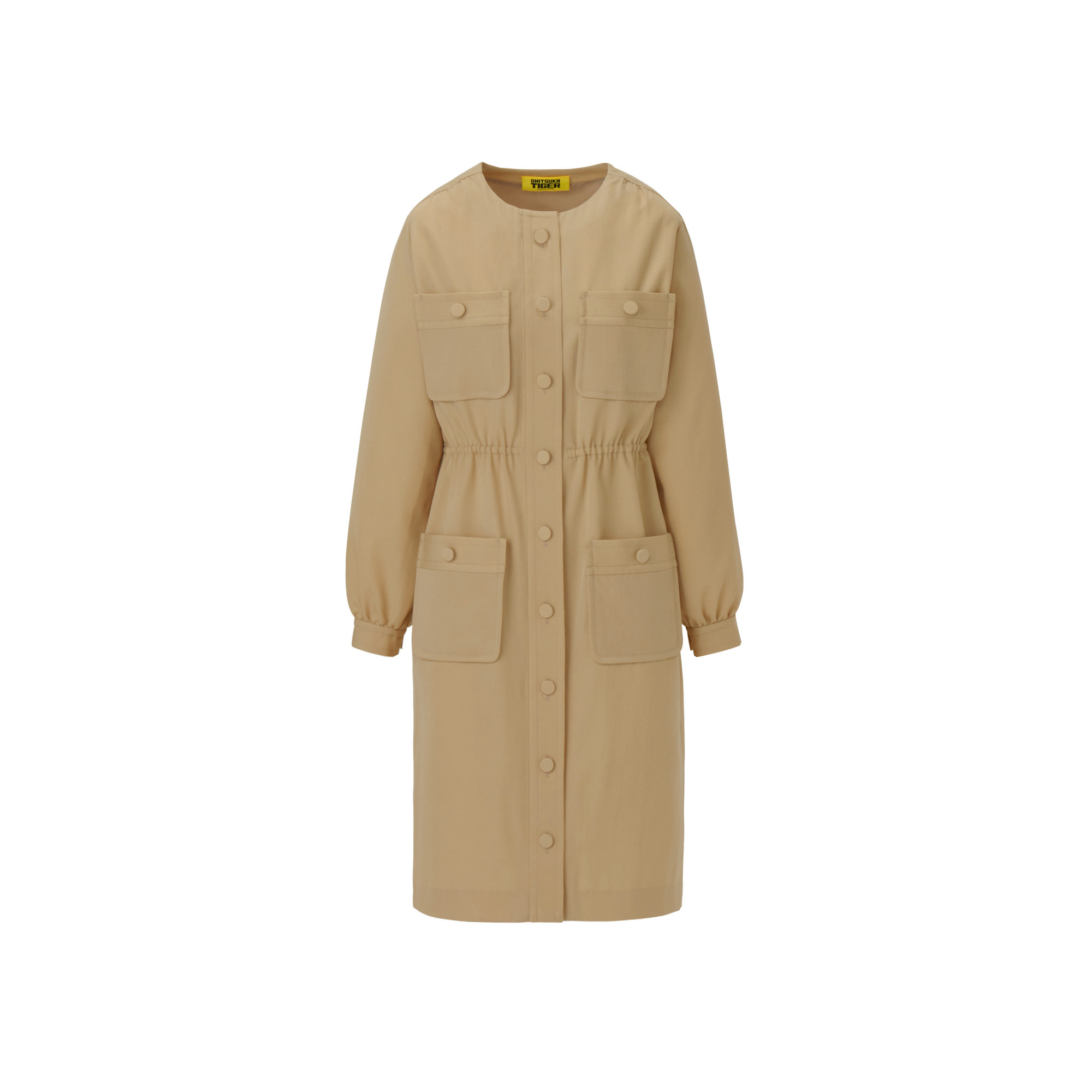 Женское платье Onitsuka Tiger SS26 WS DRESS (бежевый)