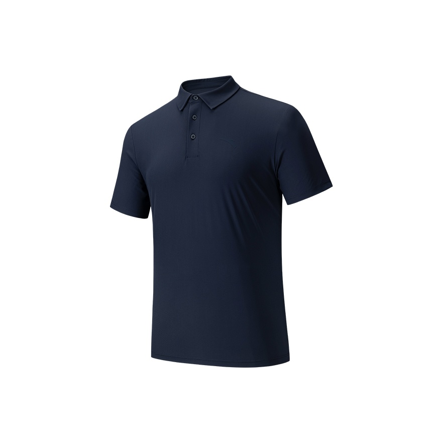 Мужская футболка Anta POLO (синяя)