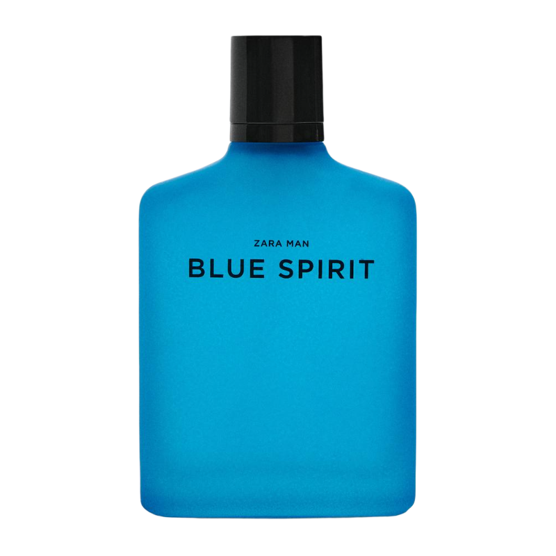 ZARA Man BLUE SPIRIT Light Perfume Aromatic Accord Eau De Toilette Honey Orange Ylang Ylang 100ml
