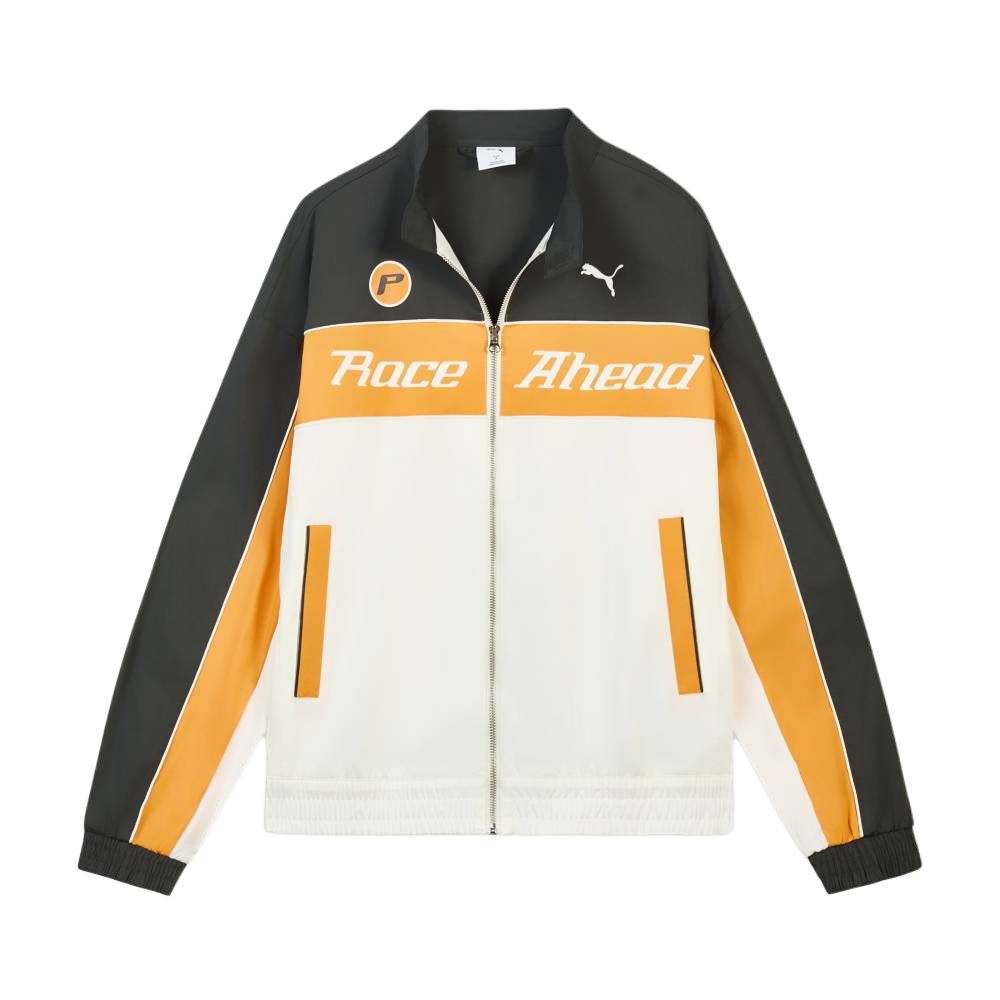 Куртка PUMA Moto WOVEN (черно-белая)