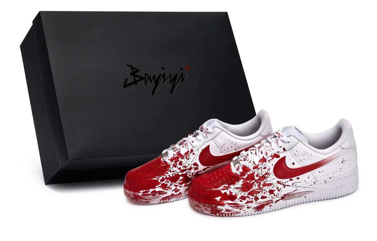 Nike Air Force 1 Air Force 1 811 Manufacturing, Crime Scene, Special Shoe Box
