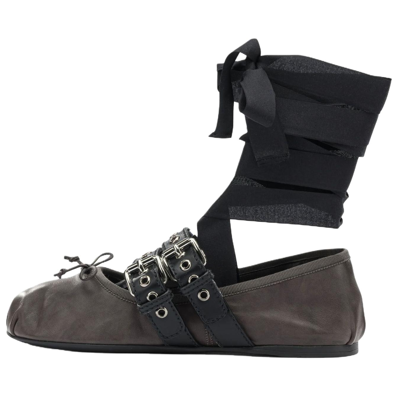 Женские туфли MIU MIU (коричневые)