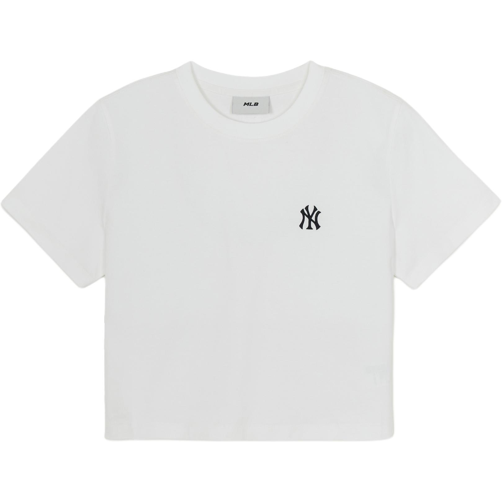 Женская футболка MLB Logo T (розовая)