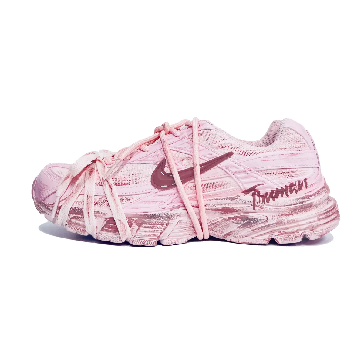 Nike Initiator Abrasion Resistant Low top Running Shoes Women's Pink