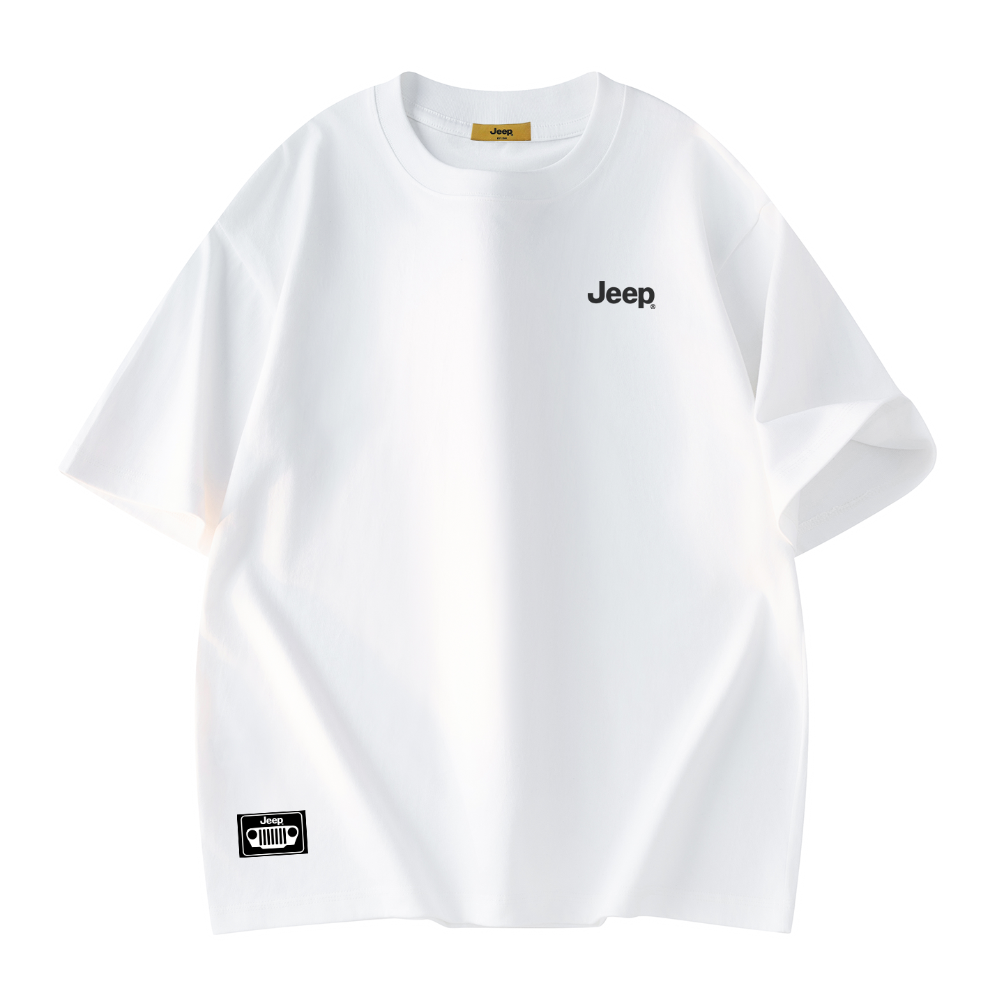 Футболка Jeep Cotton Logo Tee (белая)
