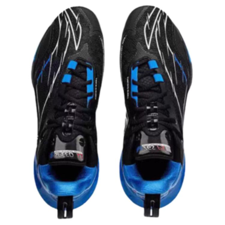 Li Ning Speed 11 Textile, TPU Low top Basketball Shoes Men’s Blue Black