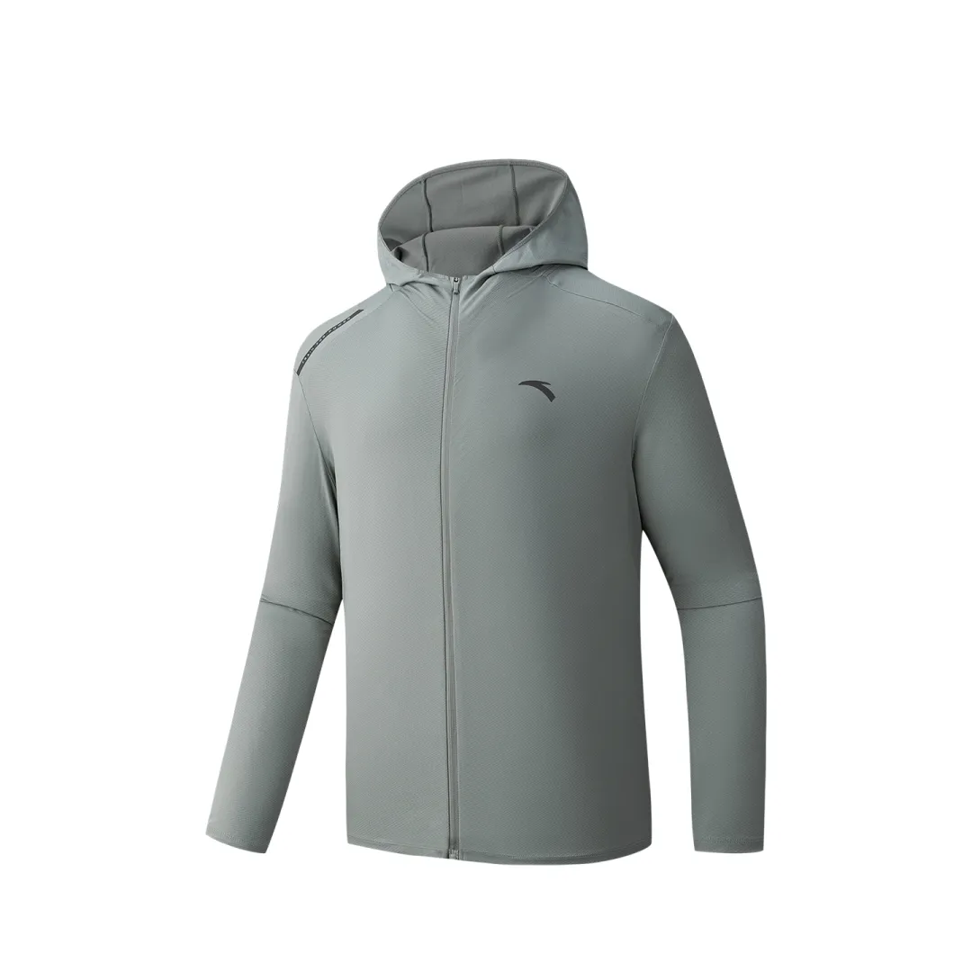 Anta Absolute Purple 4 Sun Protection Clothing Men's Granite Gray
