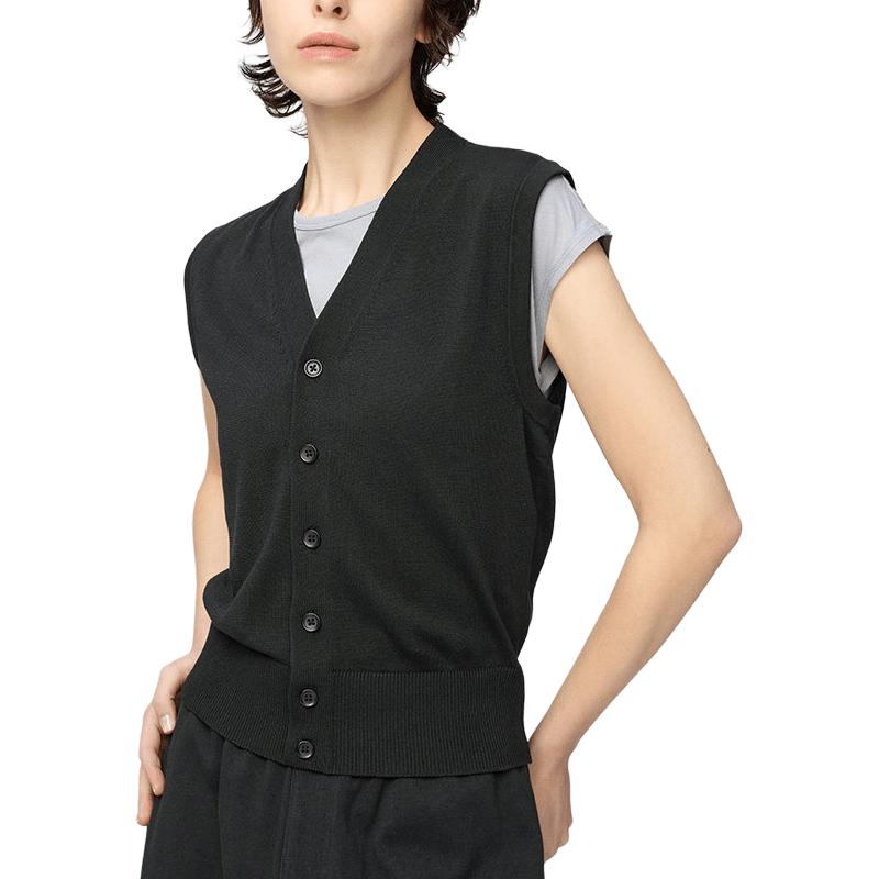 Женская футболка UNIQLO UNIQLO U SS26 (черная)