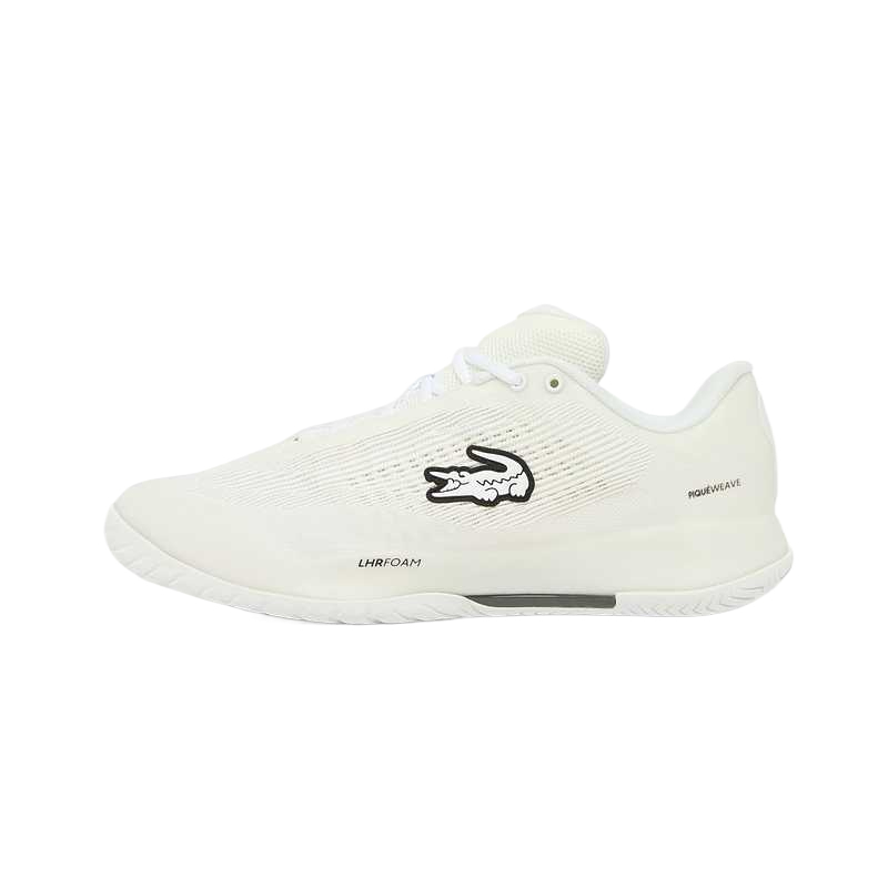 Мужские кроссовки LACOSTE PRO (бежево-черные)