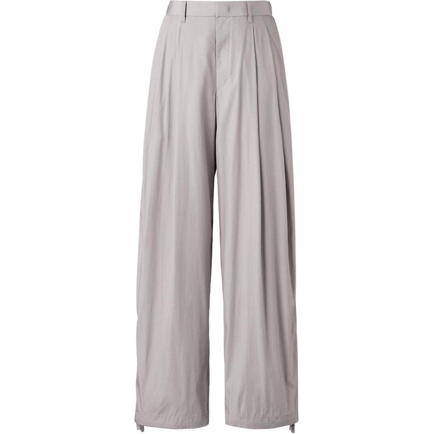 Женские штаны UNIQLO U Drawstring Trousers (оливковые)