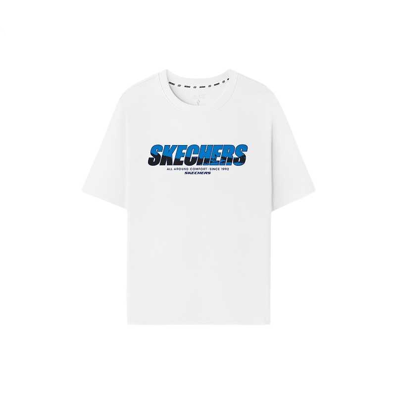Мужская футболка Skechers (однотонная)