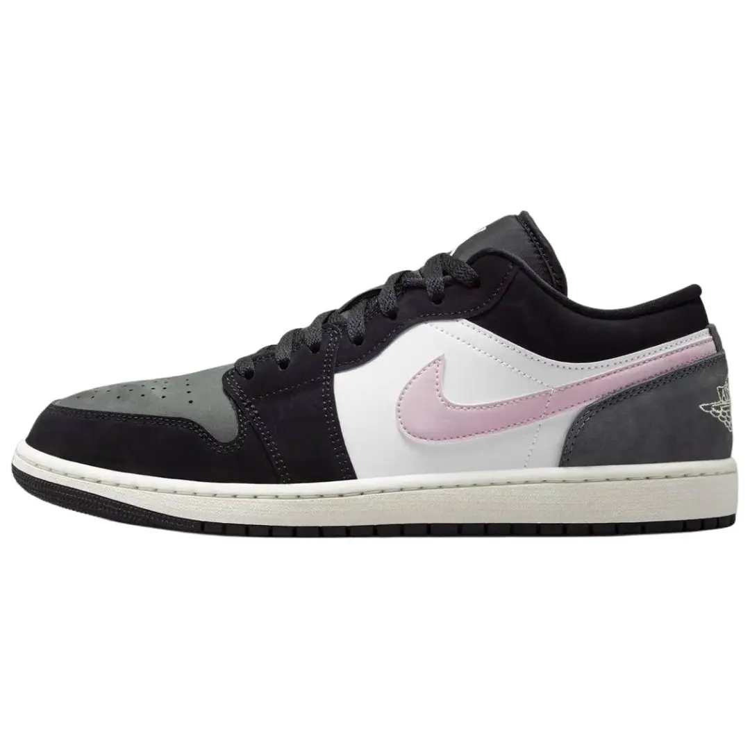 Jordan Air Jordan 1 Low top Vintage Basketball Shoes Men's Black White