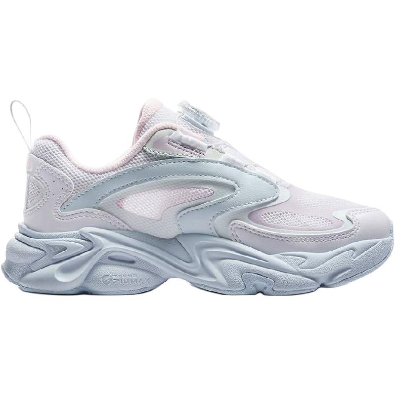 Детские кроссовки Fila KIDSHeritage-FHT (голубые) — 浅冰蓝粉 — фото 2