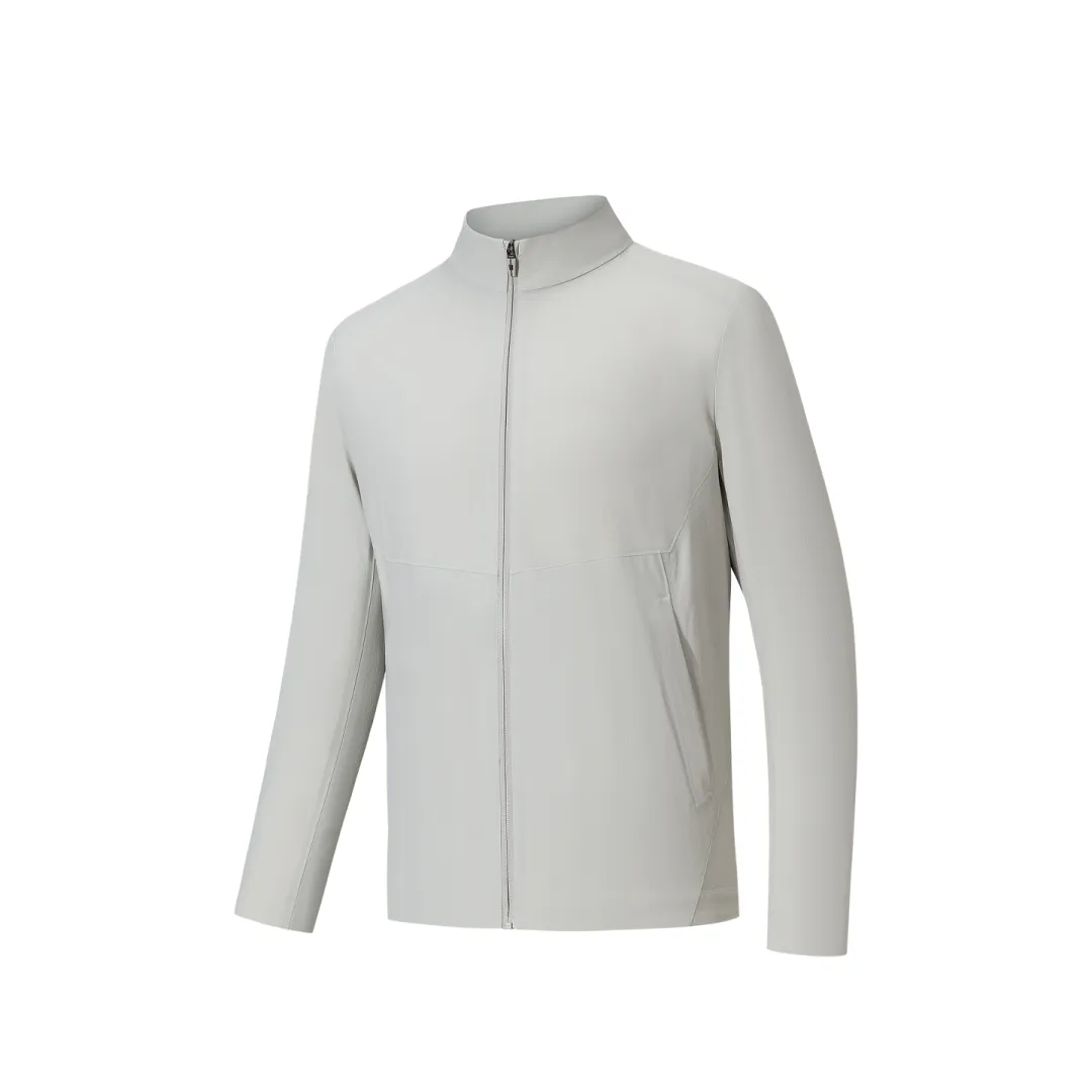 Anta Sun Protection Clothing Men's Light Peak Gray