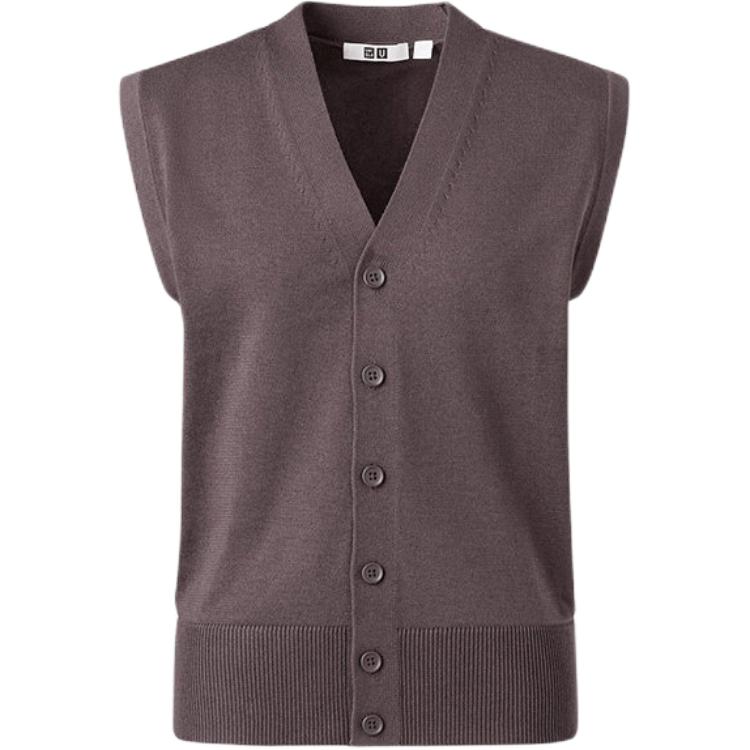 Женский жилет UNIQLO U SS26 (бежевый)