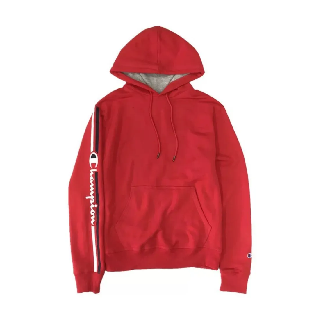 Champion Hoodie US Version Unisex Red
