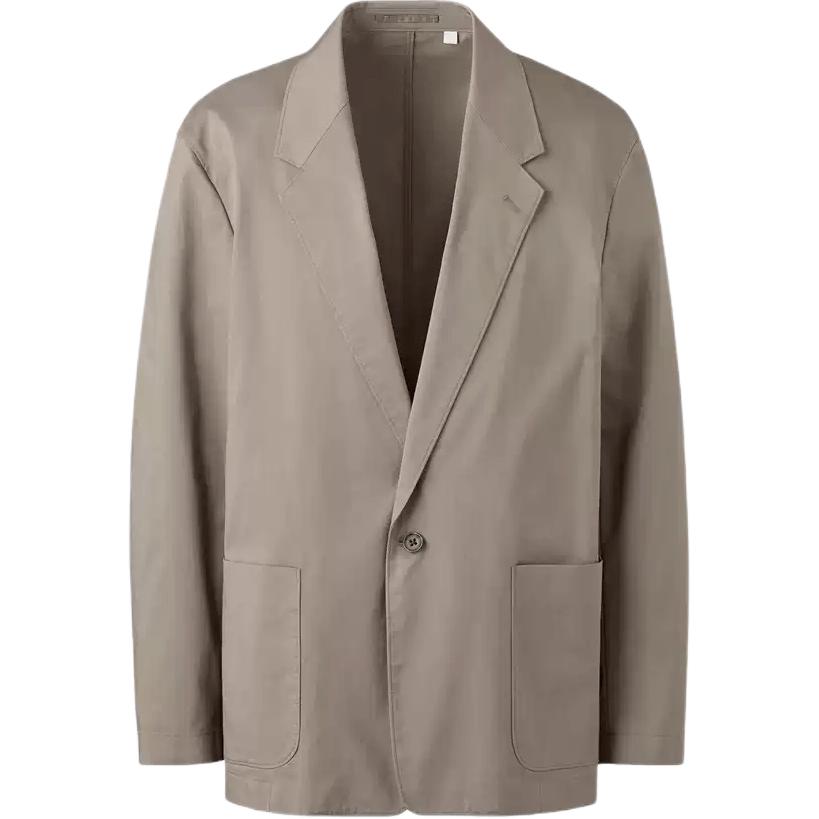 Мужской пиджак UNIQLO UNIQLO U SS26 (коричневый)