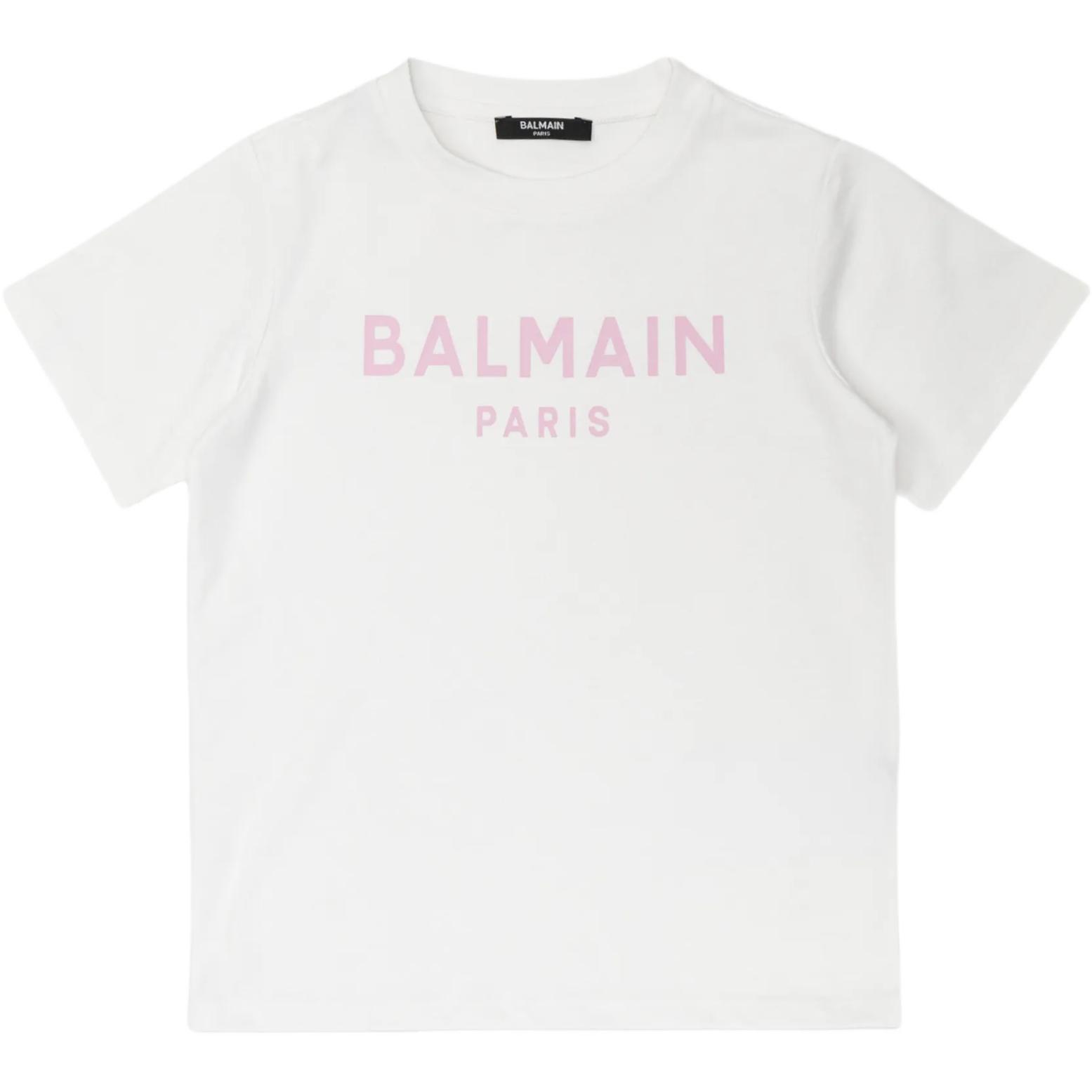 Футболка BALMAIN BALMAINT SS26 (розовая)