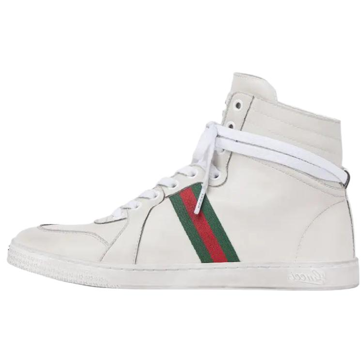 Женские кеды Gucci Stretch (белые)