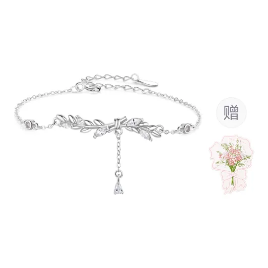 Lao Feng Xiang 925 Sterling Silver Bracelets Women's