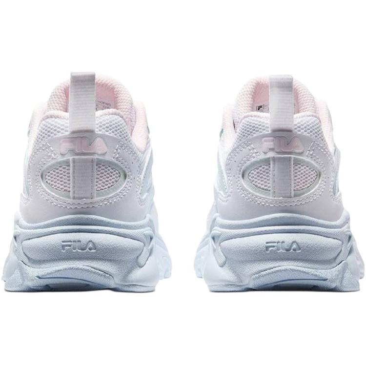 Детские кроссовки Fila KIDSHeritage-FHT (голубые) — 浅冰蓝粉 — фото 4