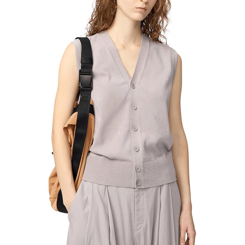 Женский жилет UNIQLO U SS26 (однотонный)