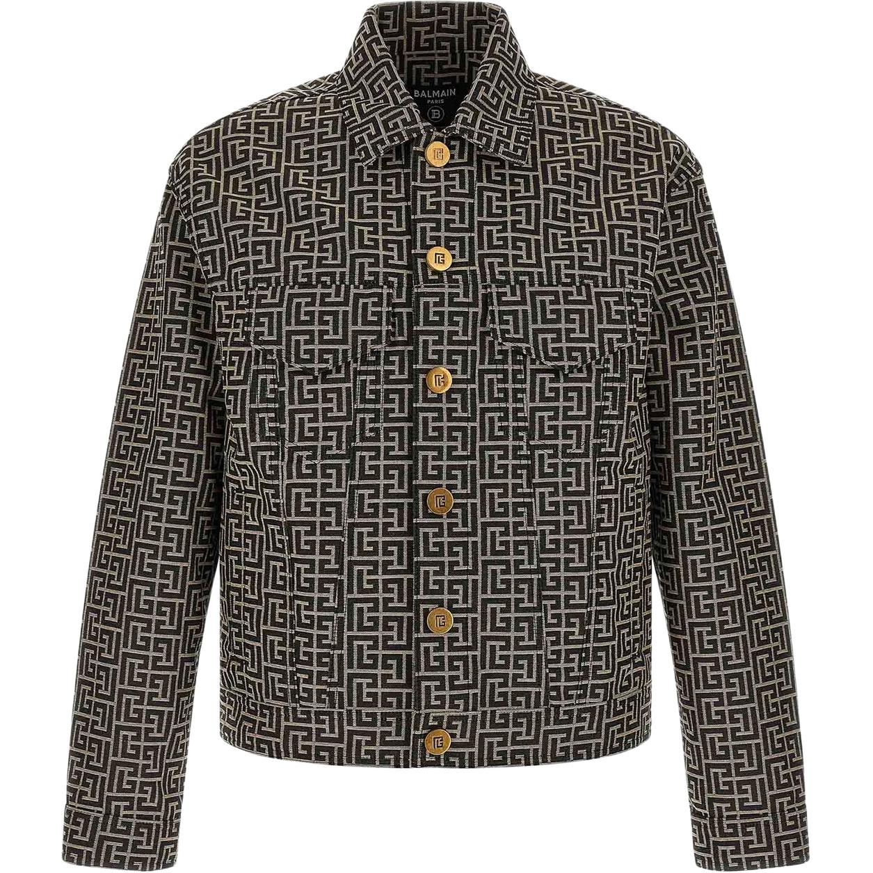 Мужская куртка BALMAIN (черная)