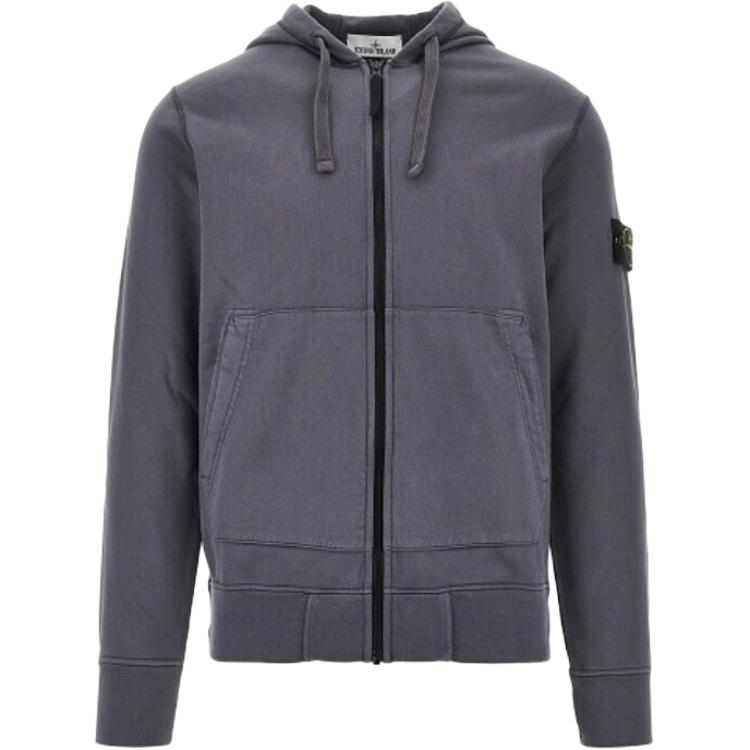 Мужское худи STONE ISLAND SS26 (черное)