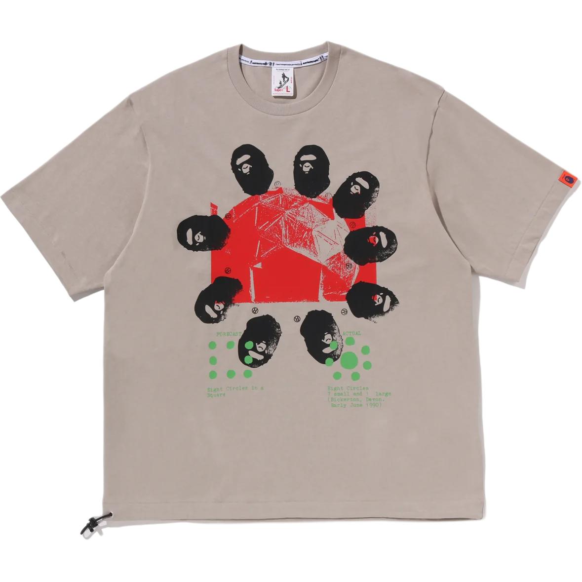 Футболка A BATHING APE Kazuki Kuraishi (белая)