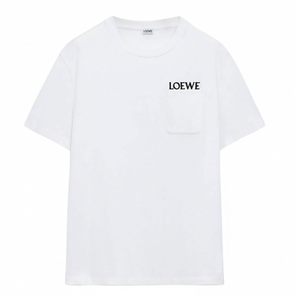 Мужская футболка LOEWE Pocket Tee (черная)