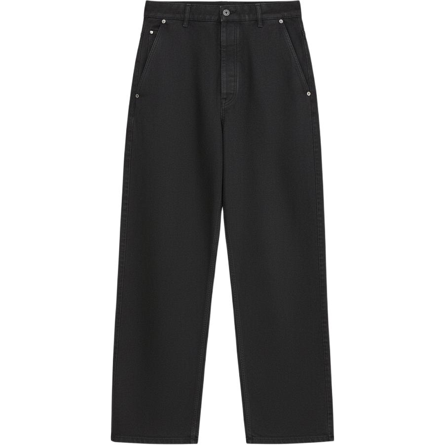 Мужские штаны LOEWE Cotton Casual Trousers (бежевые)
