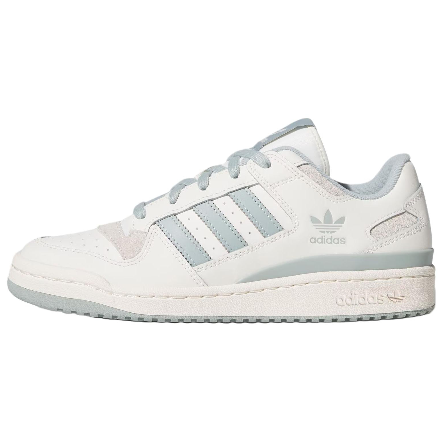 Кеды adidas adidas originals FORUM CL (бело-зеленые)
