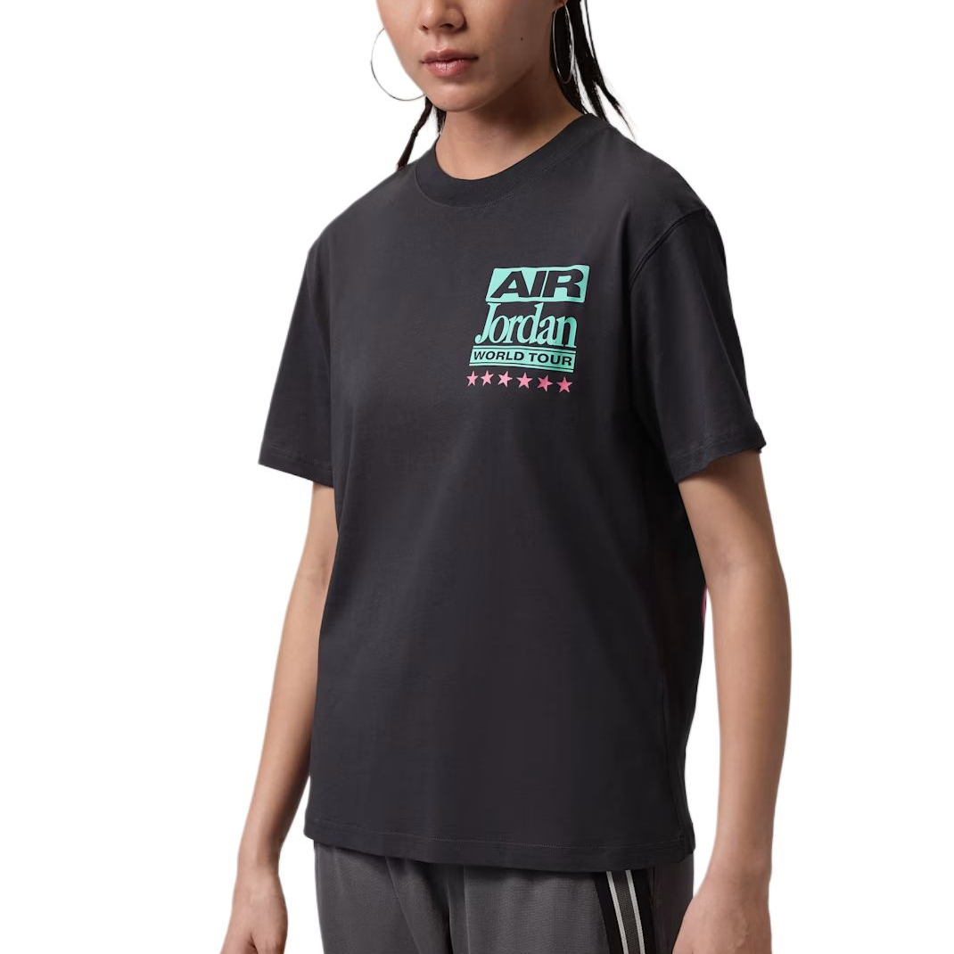 Женская футболка Jordan Loose Tee (черная)