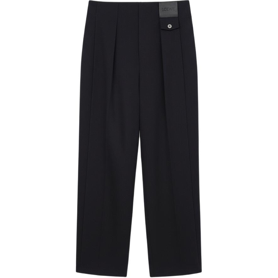 Мужские штаны LOEWE SS26 (черные)