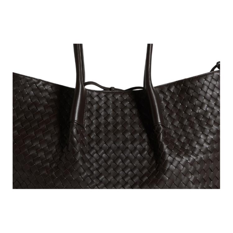 Женская сумка Bottega Veneta Pinacoteca / (коричнево-бежевая) — фото 6