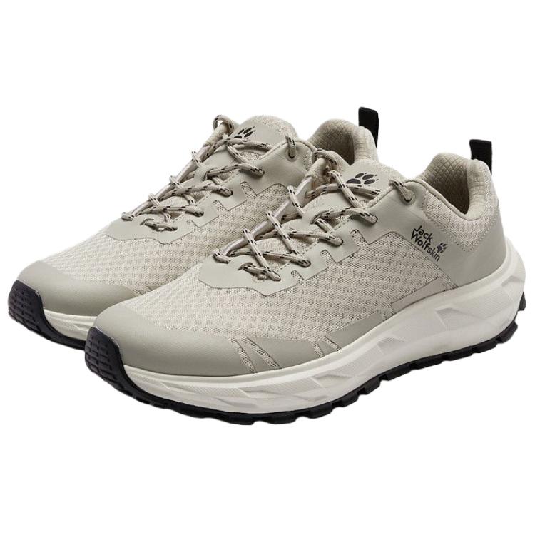 JACK WOLFSKIN HIKE VENTURA Mountaineering & Hiking Shoes Men’s Low Top Dust Gray 6260 Pure Black 6502