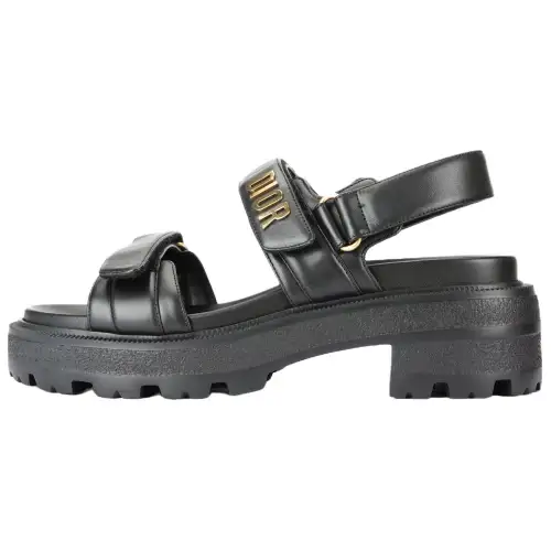 DIOR DiorAct Beach Sandals Women's Black