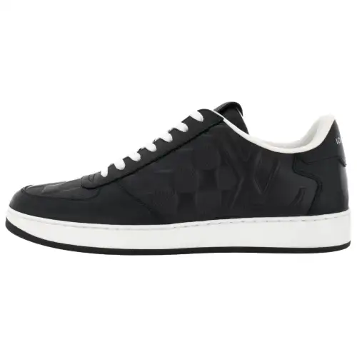 LOUIS VUITTON Rivoli Low top Skateboard Shoes Men's Black