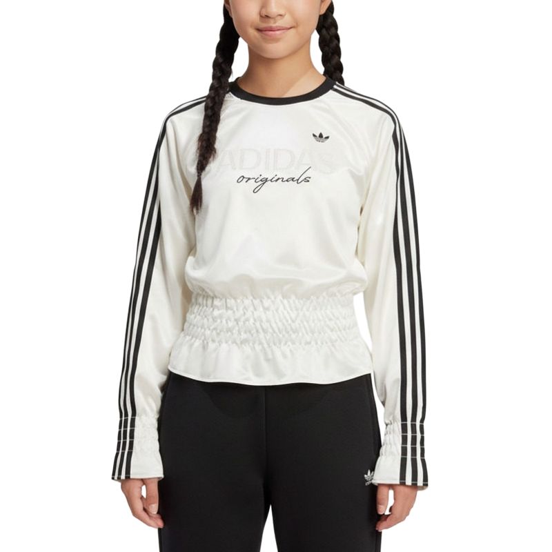Женская футболка adidas (полосатая)