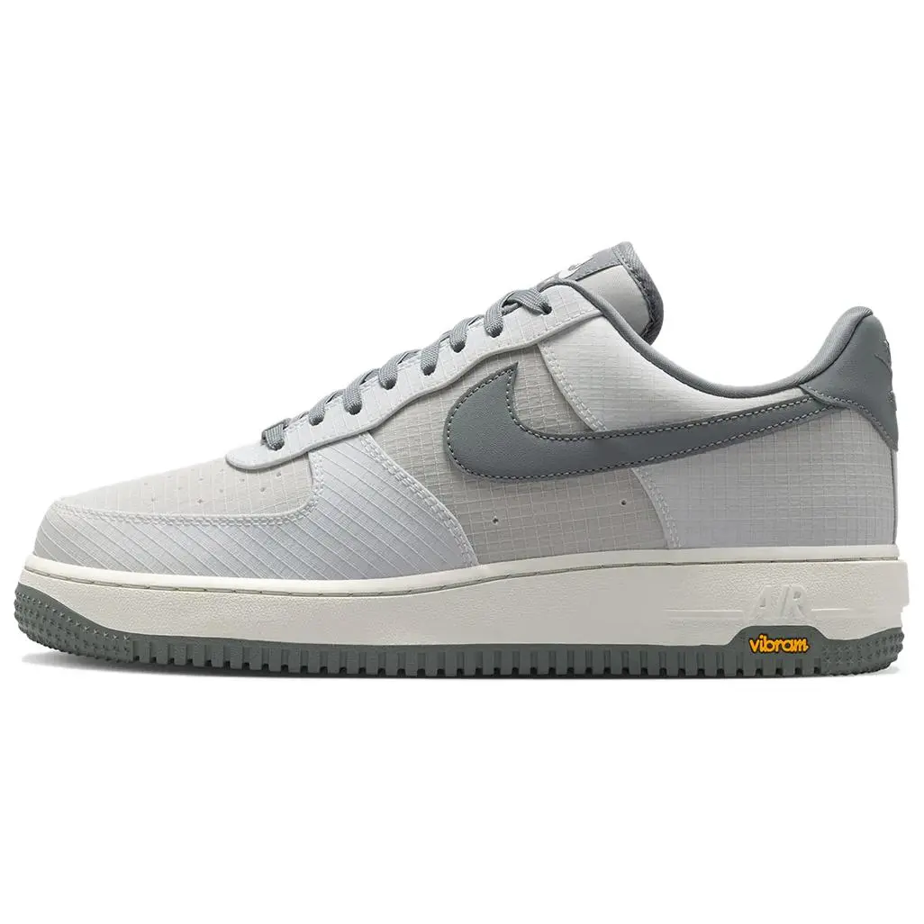 Nike Air Force 1 Low top Skateboard Shoes Unisex White Gray