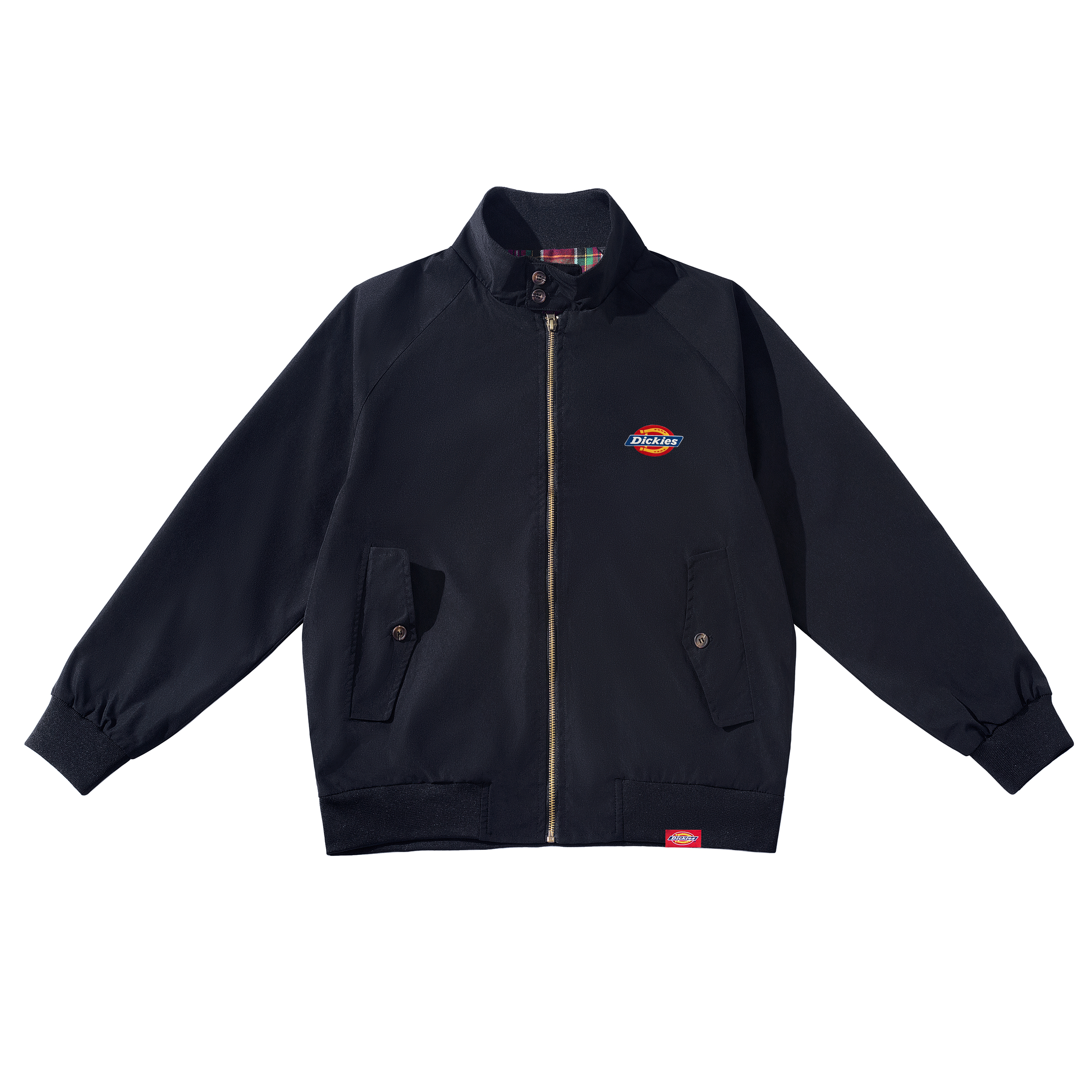 Куртка Dickies с воротником-стойкой (черная)