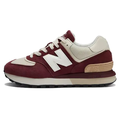 574 New Balance Legacy 'Burgundy Angora'