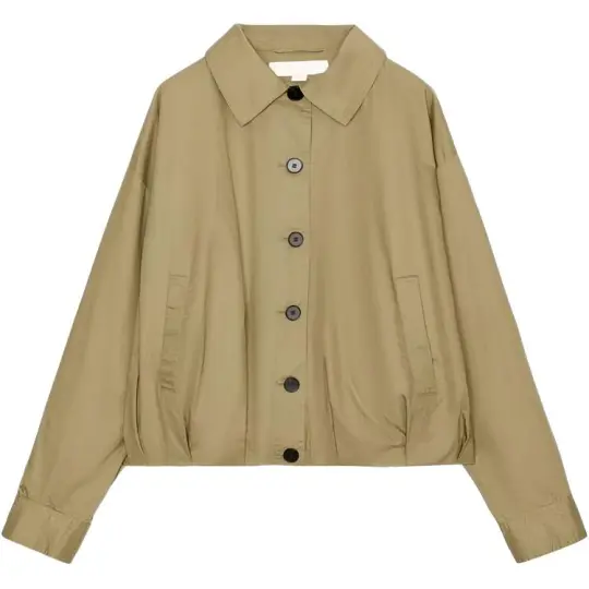 ZARA модная простая женская куртка с длинными рукавами и лацканами