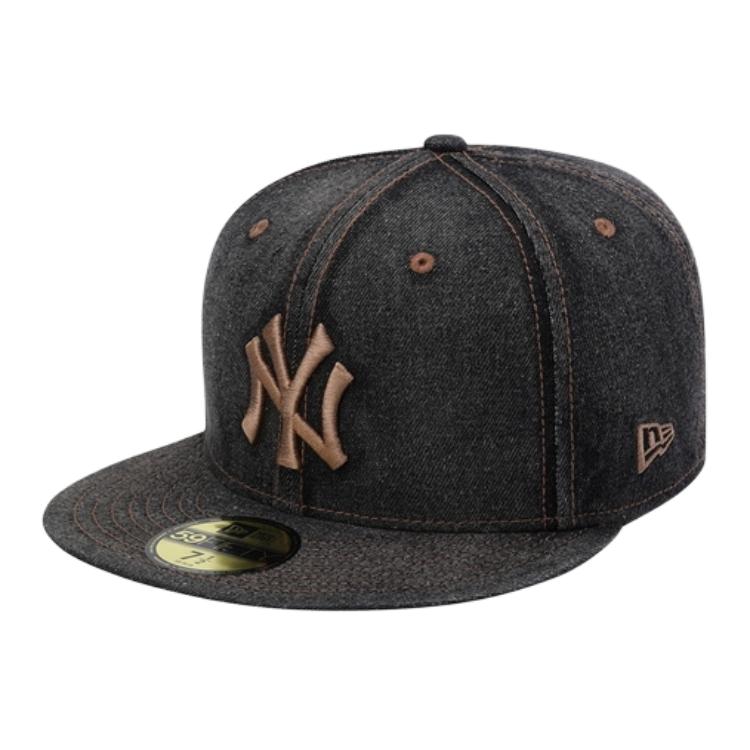 Мужская кепка New Era 59FIFTY (черная)