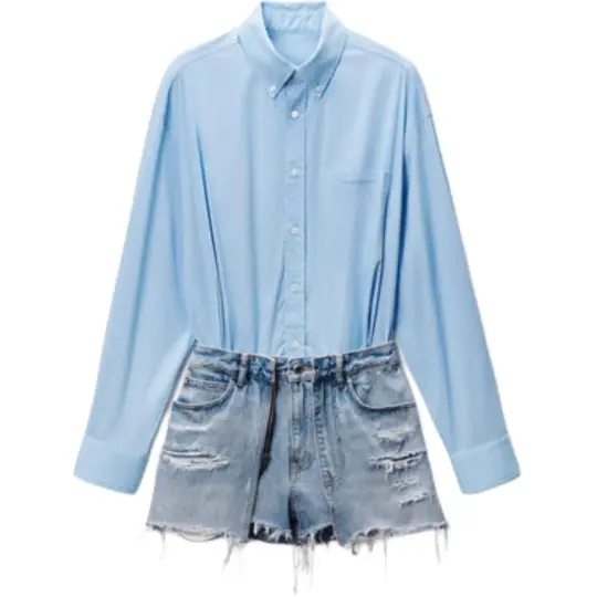 Alexander Wang Prestyled Skort Romper