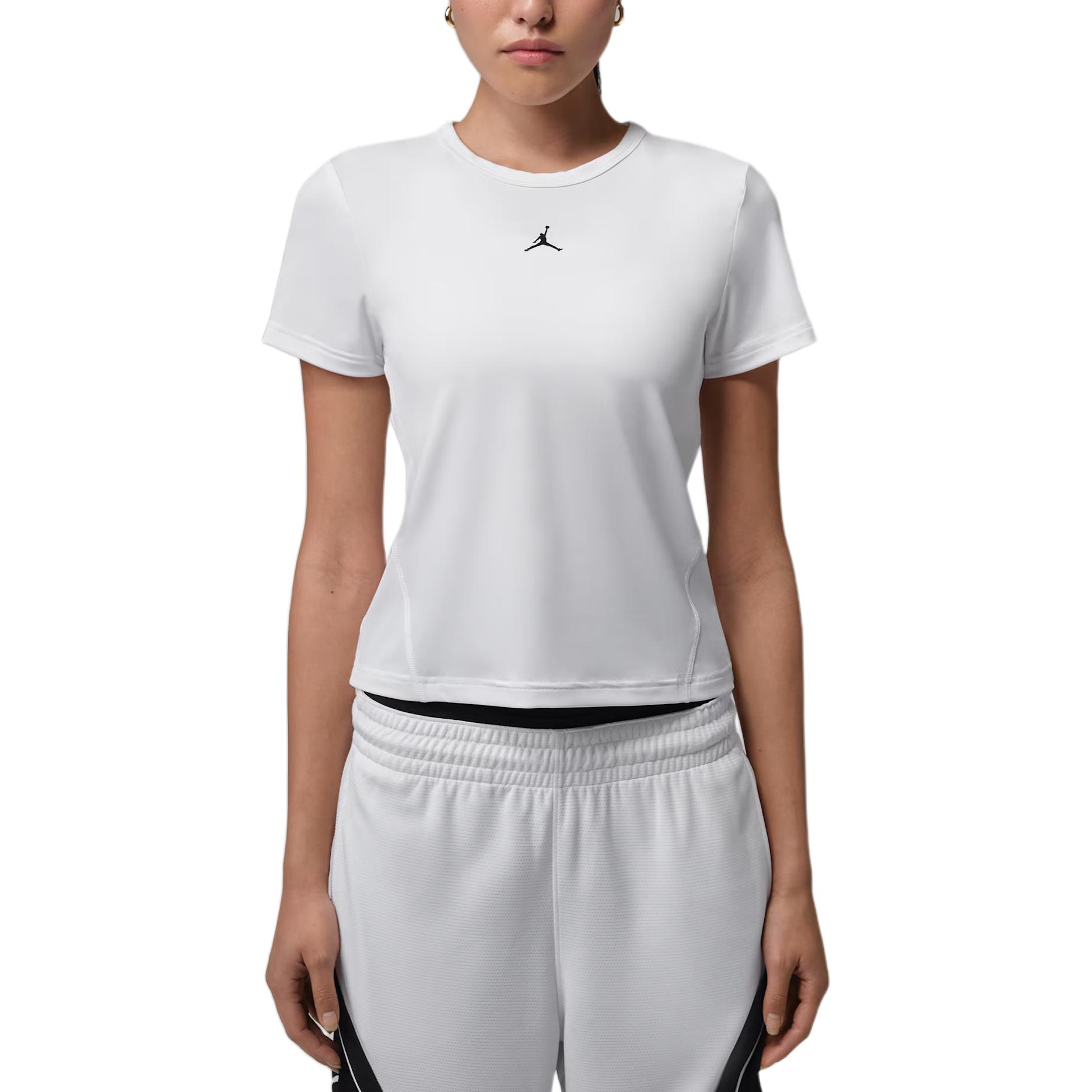 Женская футболка Jordan Dri-FIT Sport Essentials (белая)