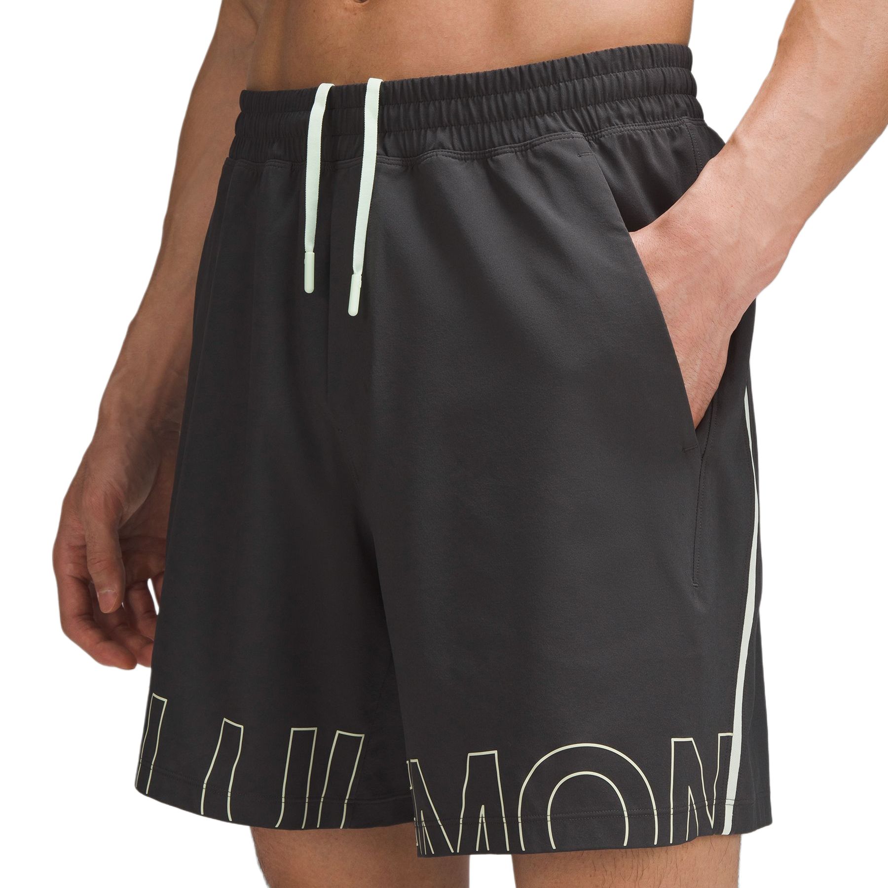 Lululemon Pace Breaker Sports Shorts Men’s Graphite Gray