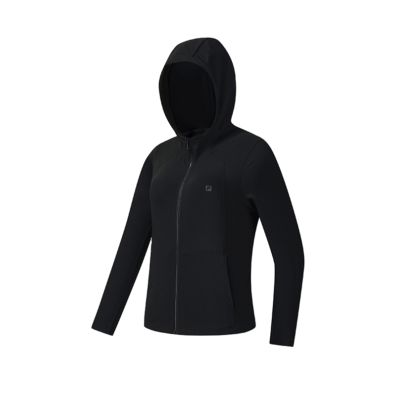 Женская куртка Fila Fitness Hooded (черная)