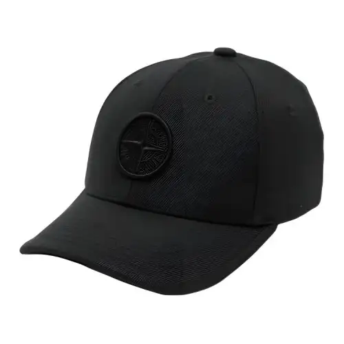 STONE ISLAND Junior Logo Embroidered Baseball Cap