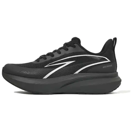 Anta Cloud Trace PRO Low top Casual Running Shoes Men's Basic Black Metal Titanium
